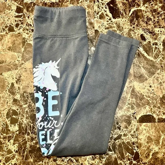 JUSTICE/BTWEEN*Girls 10*UNICORN LOT*4 Piece*2 Shirts/Pants*FREE SHIPPING - Picture 4 of 15